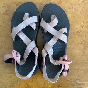 Sparkly Pink Chacos
